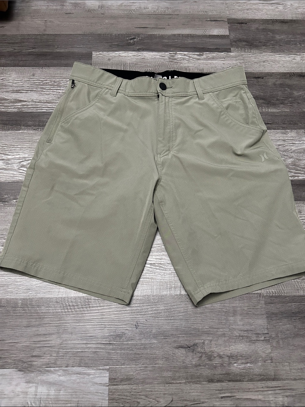 Hurley Men's Sage Green Hybrid Shorts